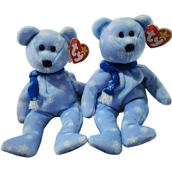 Set Of 3 Vintage Ty Original Beanie‎ Baby 1999 and 1997 - Stuffed Animal Bear - Picture 10 of 16